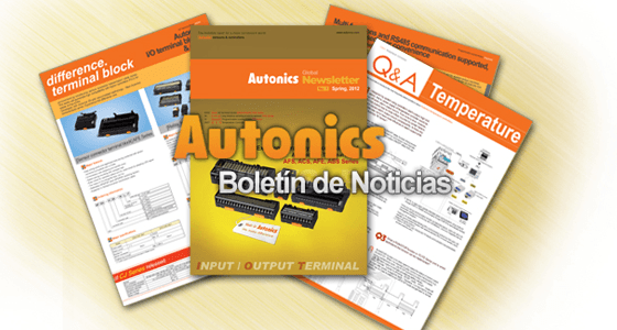 Autonics presenta su Boletín de noticias [Autonics [México S.A. de C.V.]